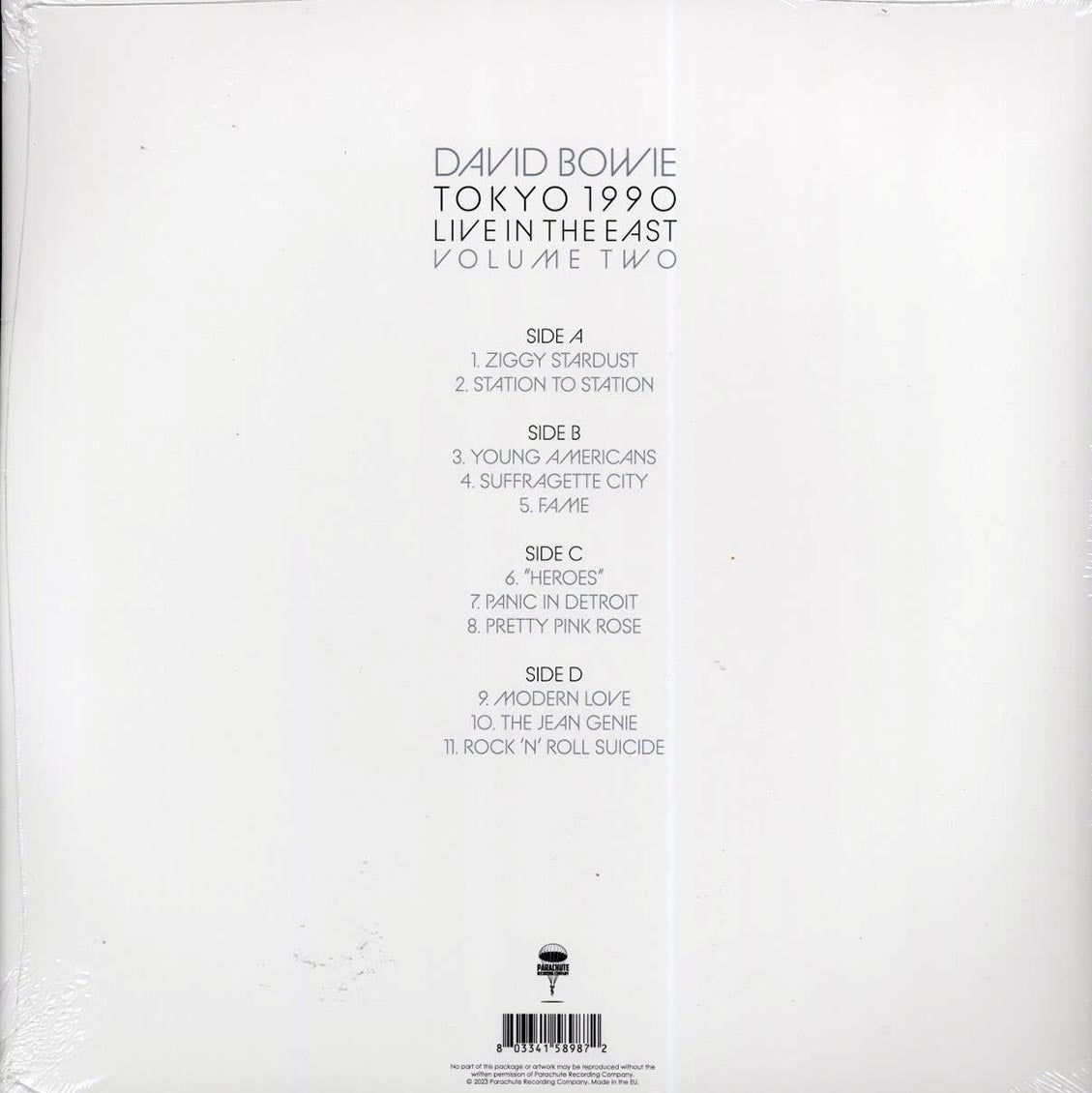 David Bowie - Tokyo 1990 Volume 2: Live In The East (2xLP) Vinyl Record