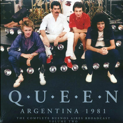 Queen Argentina 1981 Volume 2: The Complete Buenos Aires Broadcast 2xLP Vinyl Record