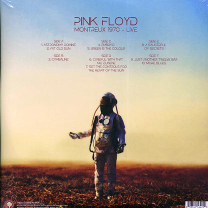 Pink Floyd - Montreux 1970 Live (ltd. ed.) (3xLP) (blue vinyl) Vinyl Record