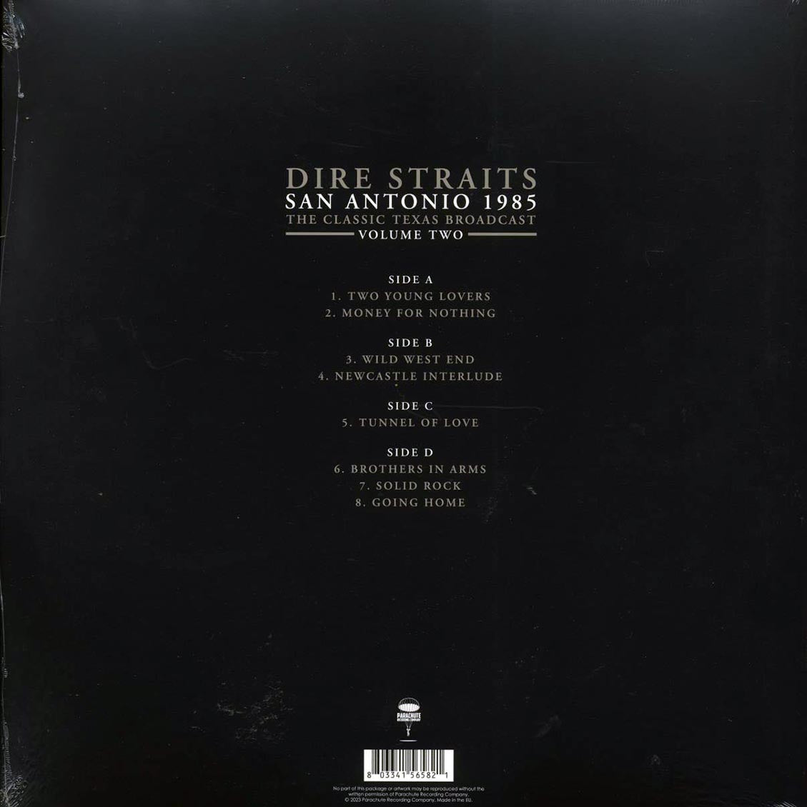 Dire Straits - San Antonio 1985 Volume 2: The Classic Texas Broadcast (2xLP) Vinyl Record