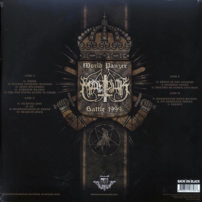 Marduk - World Panzer Battle 1999 (ltd. ed.) (2xLP) (gold vinyl) Vinyl Record