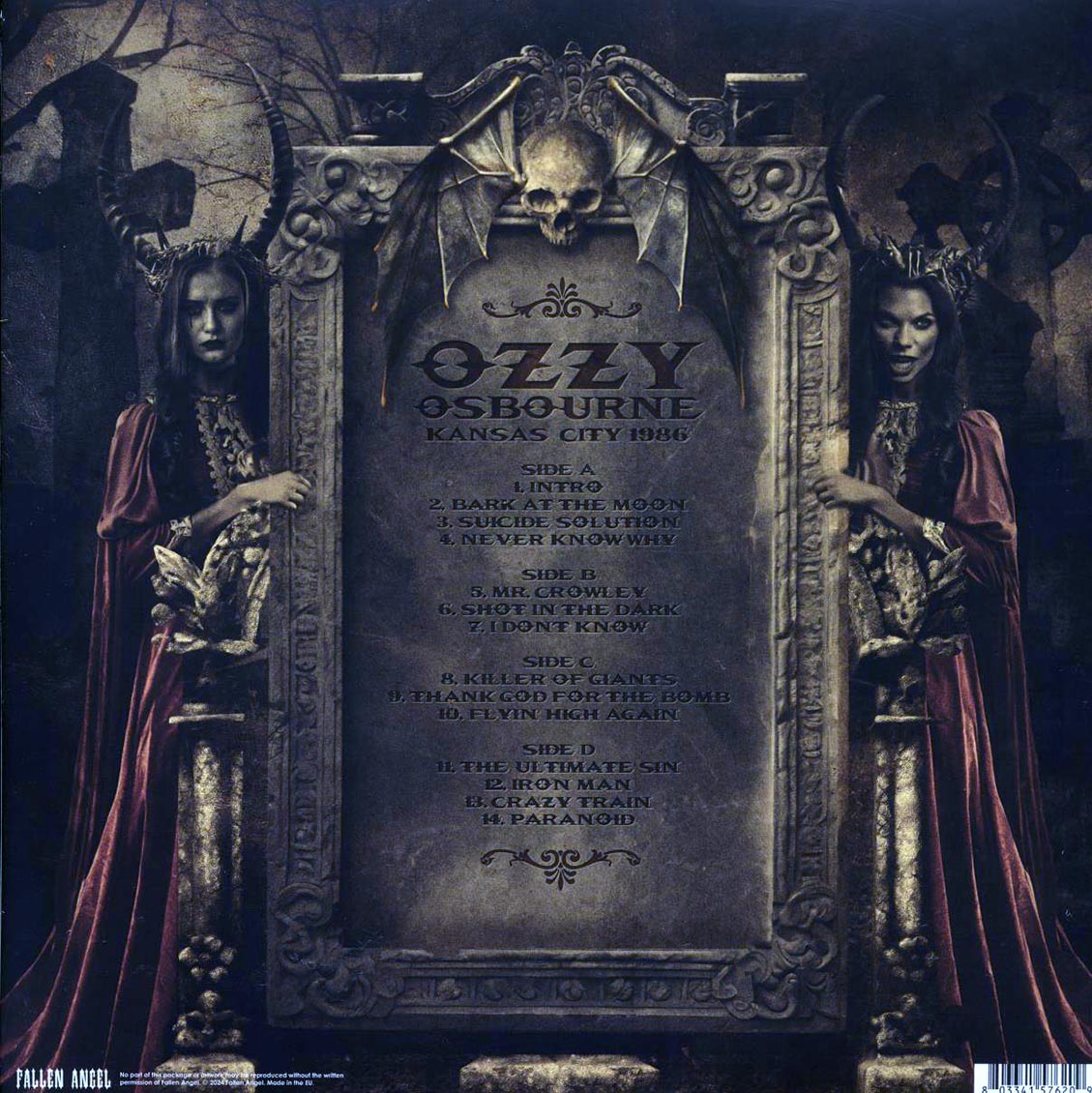 Ozzy Osbourne - Kansas City 1986: The Classic Missouri Broadcast (2xLP) Vinyl Record