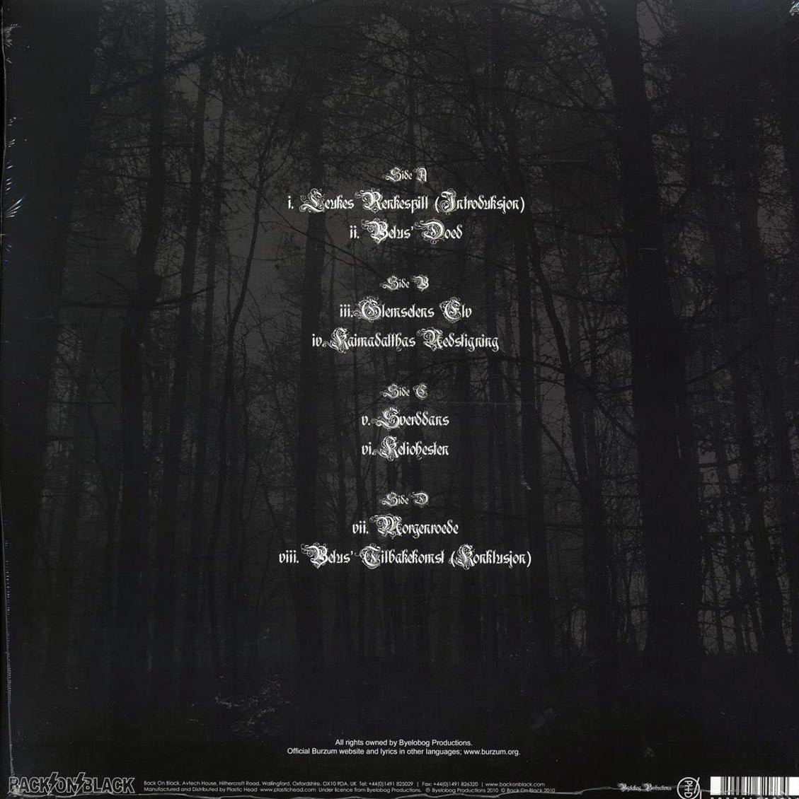Burzum - Belus (2xLP) Vinyl Record