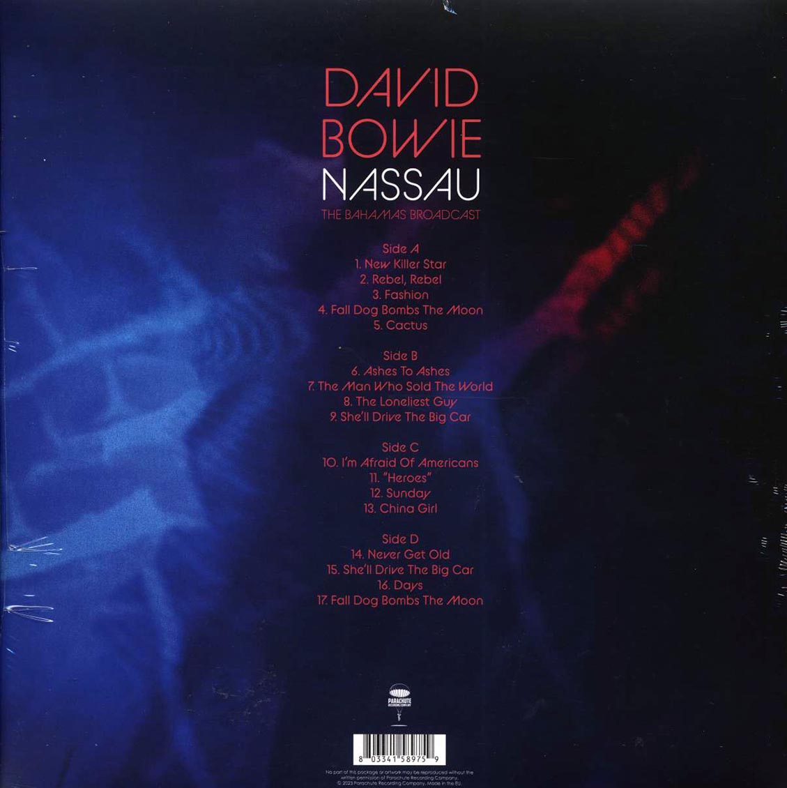 Davis Bowie - Nassau: The Bahamas Broadcast (2xLP) Vinyl Record