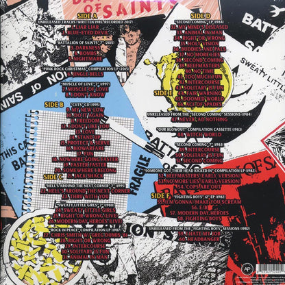 Battalion Of Saints - Complete Discography (ltd. ed.) (3xLP) (red/white/blue vinyl) Vinyl Record