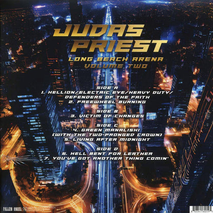 Judas Priest Long Beach Arena Volume 2 ltd. ed. 2xLP clear Vinyl Record