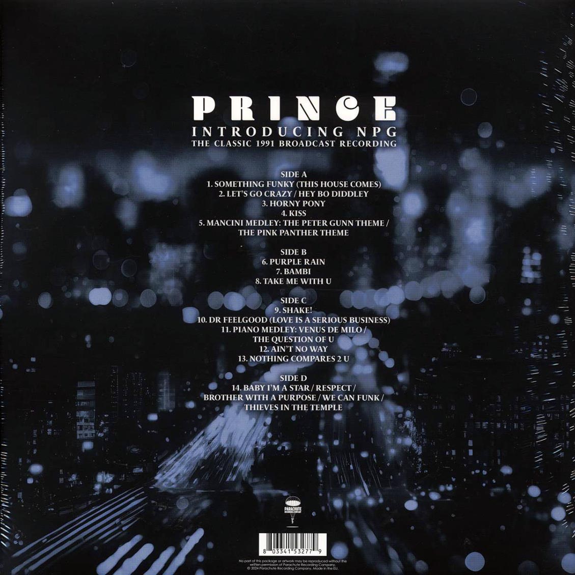 Prince - Introducing NPG: The Classic 1991 Broadcast Recording (2xLP) Vinyl Record