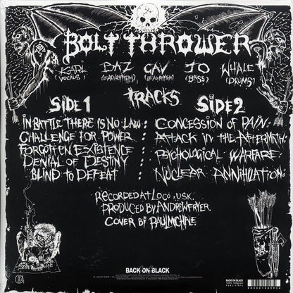 Bolt Thrower - In Battle There Is No Law! Vinyl Record
