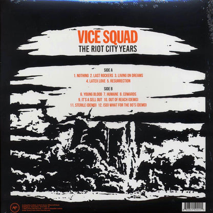 Vice Squad - The Riot City Years (ltd. ed.) (yellow vinyl) Vinyl Record