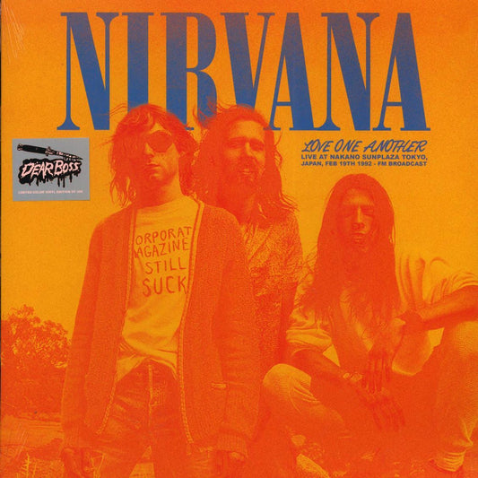 Nirvana Love One Another: Live At Nakang Sunplaza Tokyo, Japan, Feb 19th 1992 ltd. 300 copies made colored Vinyl Record