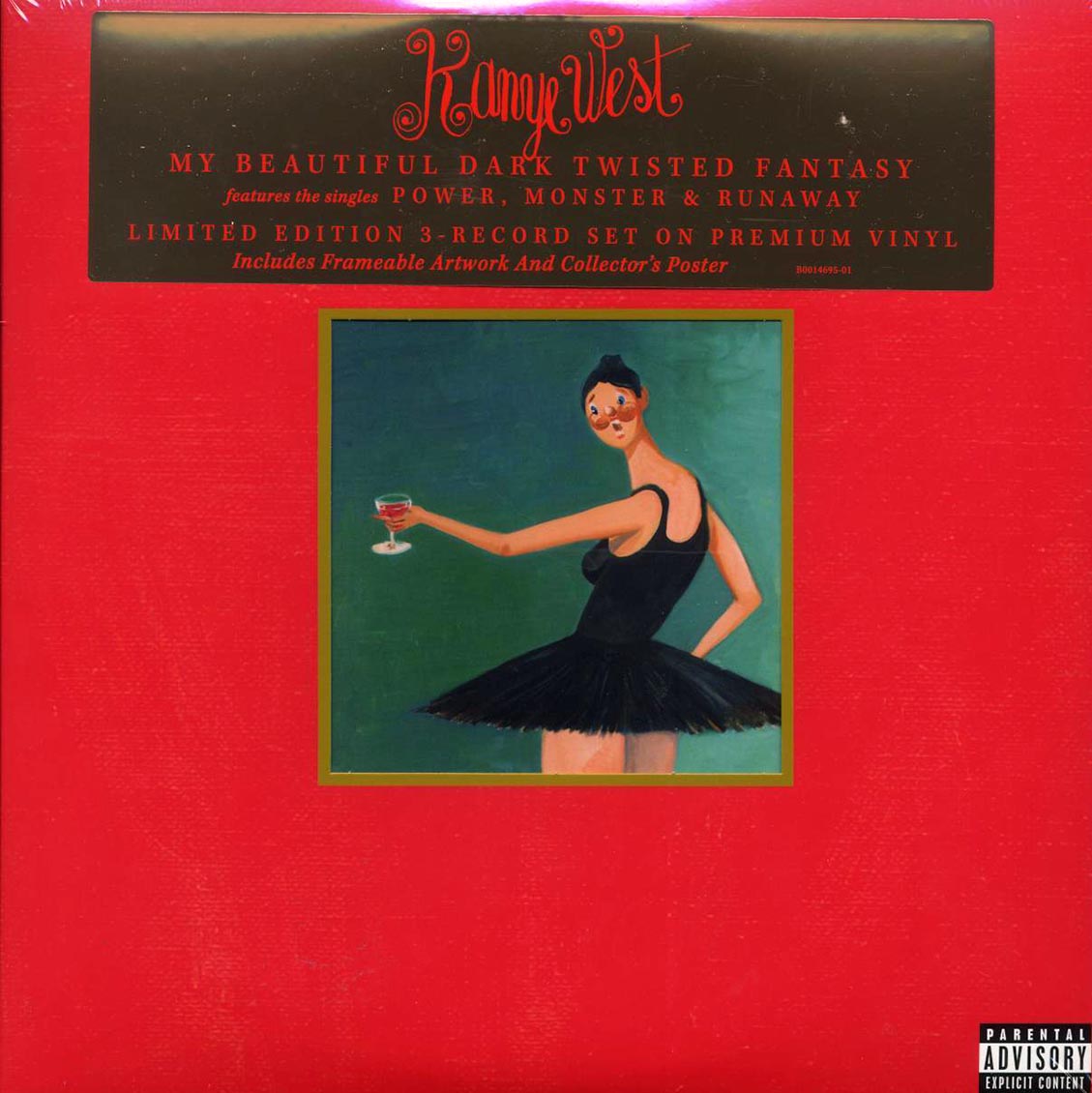 Kanye West - My Beautiful Dark Twisted Fantasy (ltd. ed.) (3xLP) Vinyl Record