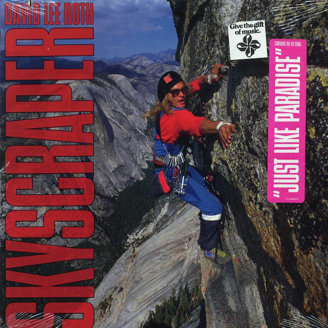 David Lee Roth - Skyscraper (1988 PRESS) (orig. press) (marked/ltd stock) Vinyl Record