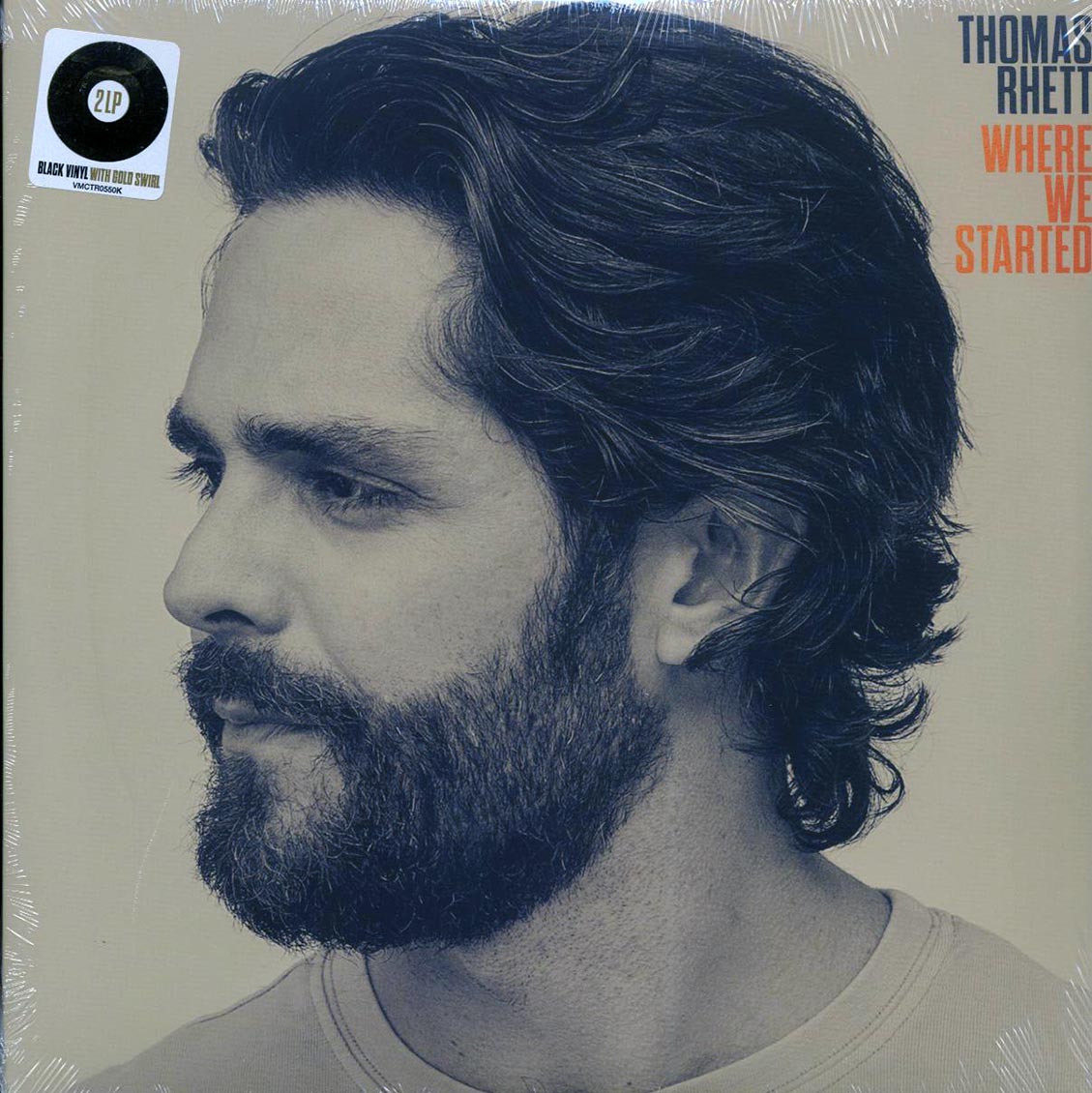 Thomas Rhett - Where We Started (ltd. ed.) (2xLP) (black/gold swirl vinyl) Vinyl Record