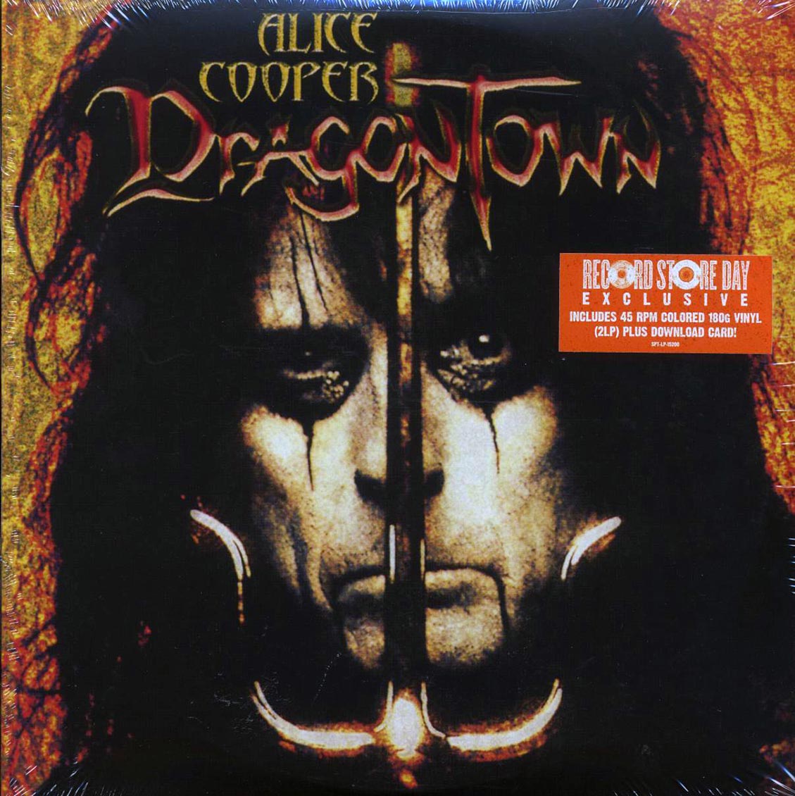 Alice Cooper Dragontown RSD 2019 ltd. ed. 2xLP 45rpm orange Vinyl Record