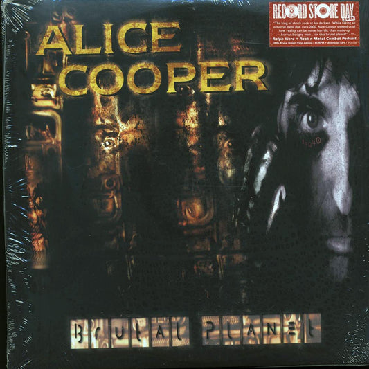 Alice Cooper Brutal Planet RSD 2021 ltd. ed. 2xLP 180g bronze Vinyl Record