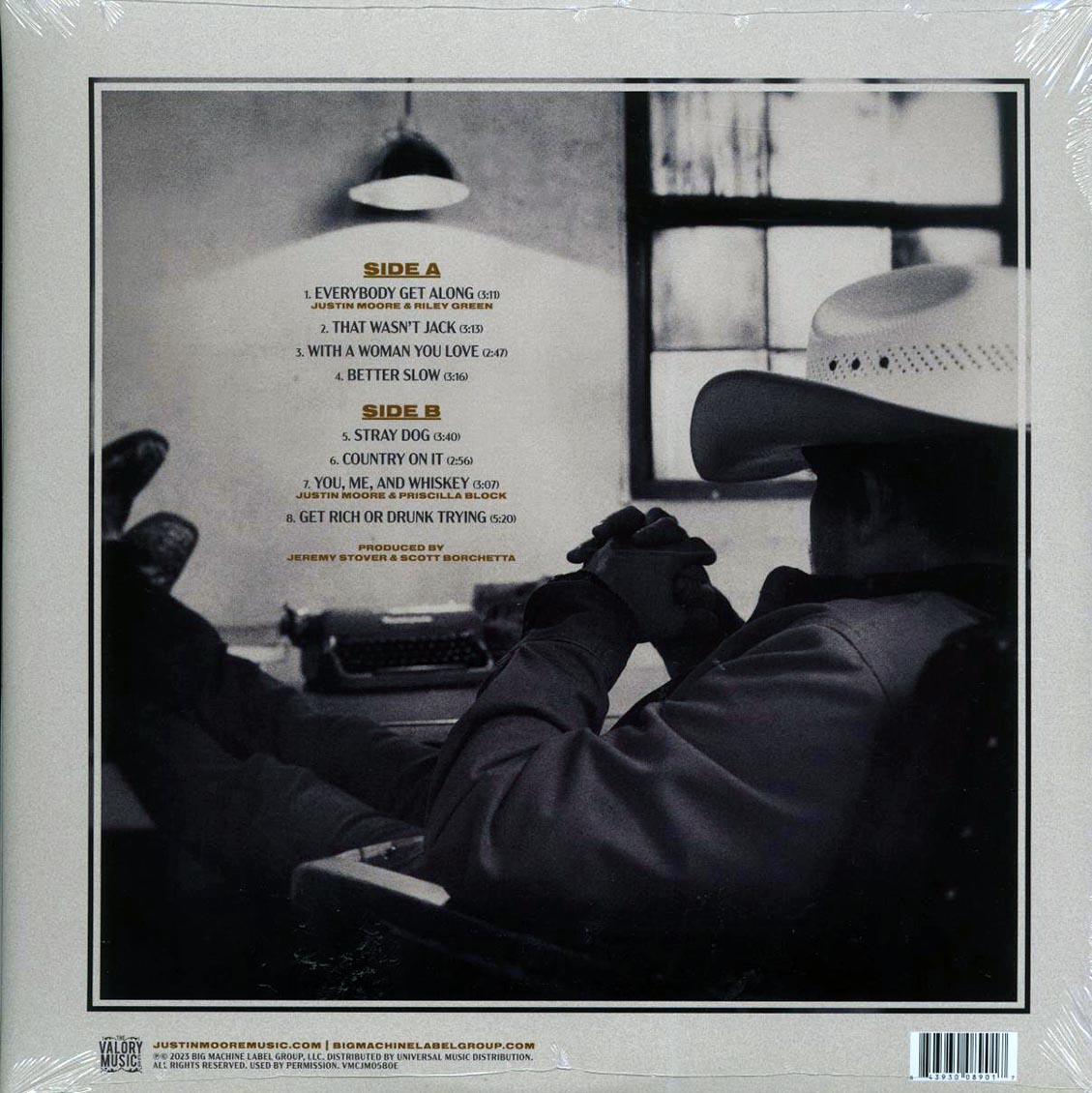 Justin Moore - Stray Dog (opaque tan vinyl) Vinyl Record