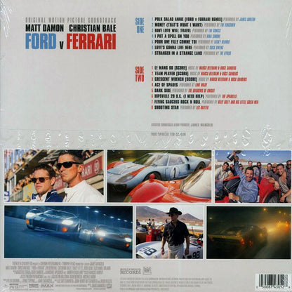 Link Wray, The Byrds, The Sonics, Marco Beltrami, Buck Sanders, Etc. - Ford V Ferrari: Original Motion Picture Soundtrack (clear vinyl) Vinyl Record