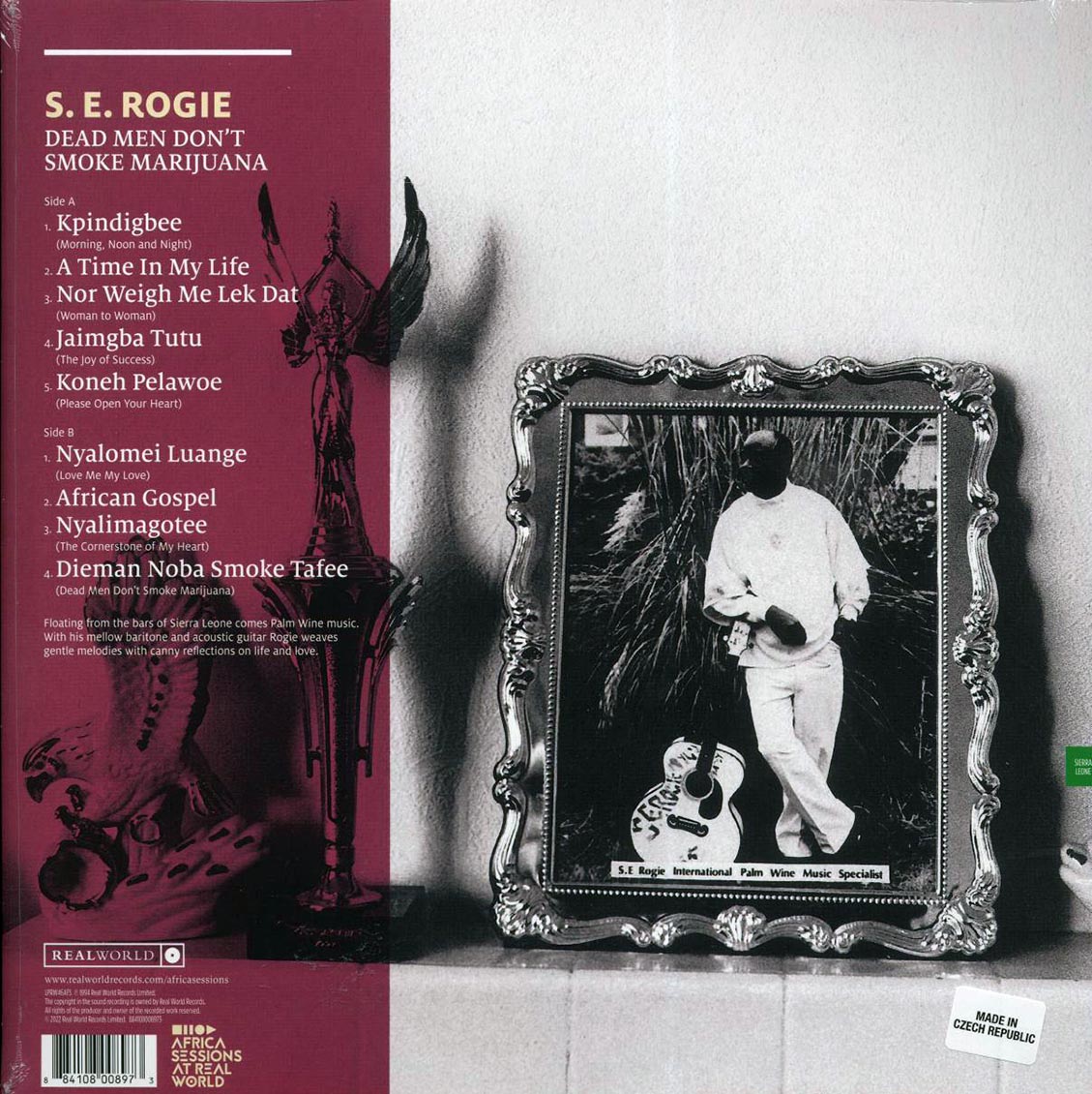 SE Rogie - Dead Men Don't Smoke Marijuana (purple vinyl) Vinyl Record