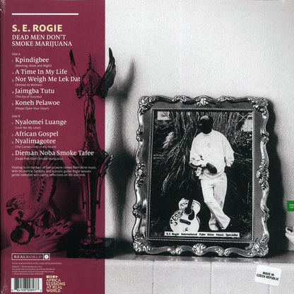 SE Rogie - Dead Men Don't Smoke Marijuana (purple vinyl) Vinyl Record