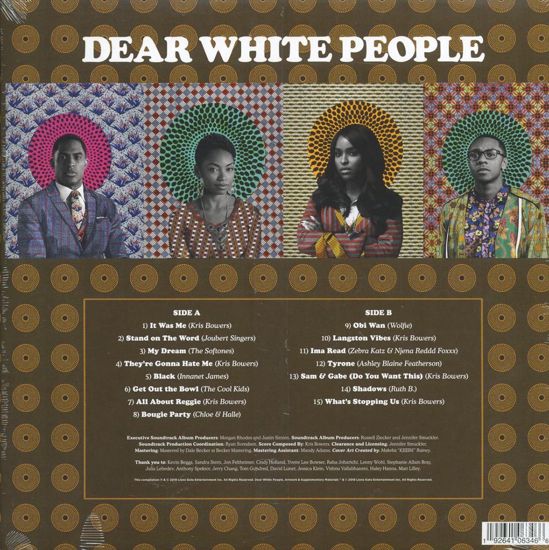 Kris Bowers, The Softones, Etc. - Dear White People: Chapter One And Chapter Two Soundtrack Vinyl Record
