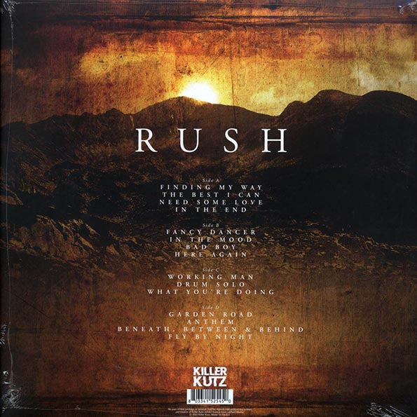 Rush ABC 1974: Agora Ballroom, Cleveland, Ohio, 26 August 1974 The First American Broadcast Vinyl Record