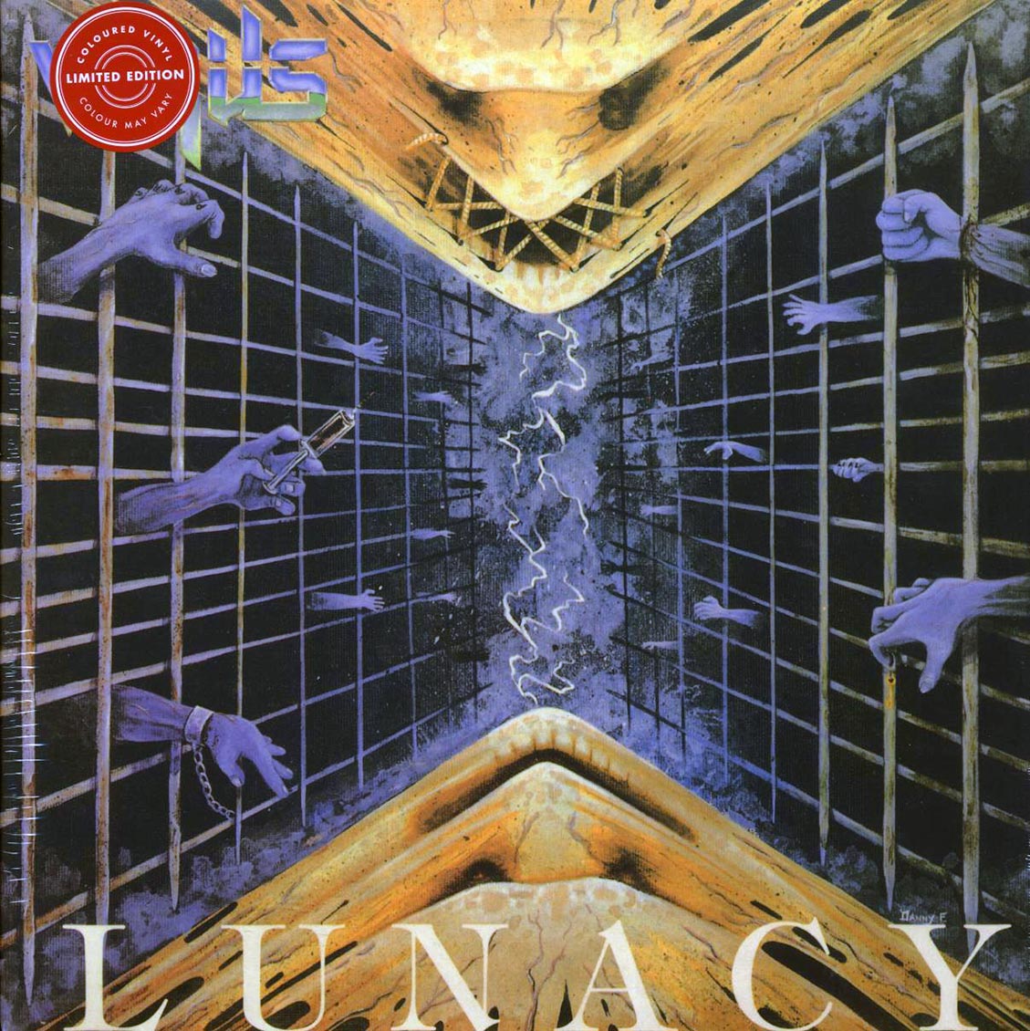 Virus - Lunacy (clear/blue splatter vinyl) Vinyl Record