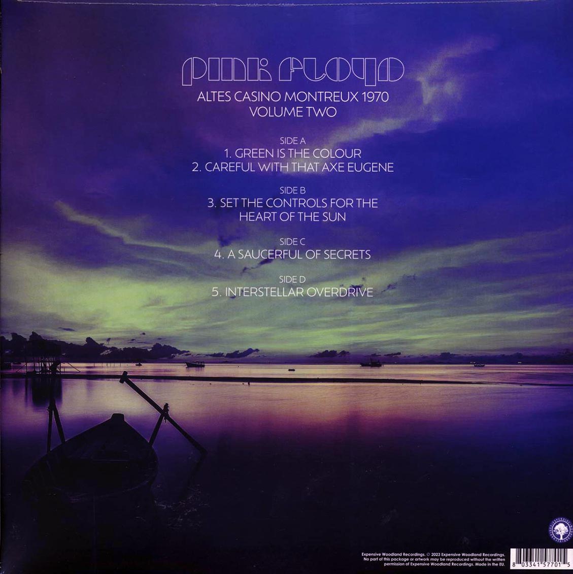 Pink Floyd - Altes Casino Montreux 1970 Volume 2 (ltd. ed.) (2xLP) (grey vinyl) Vinyl Record