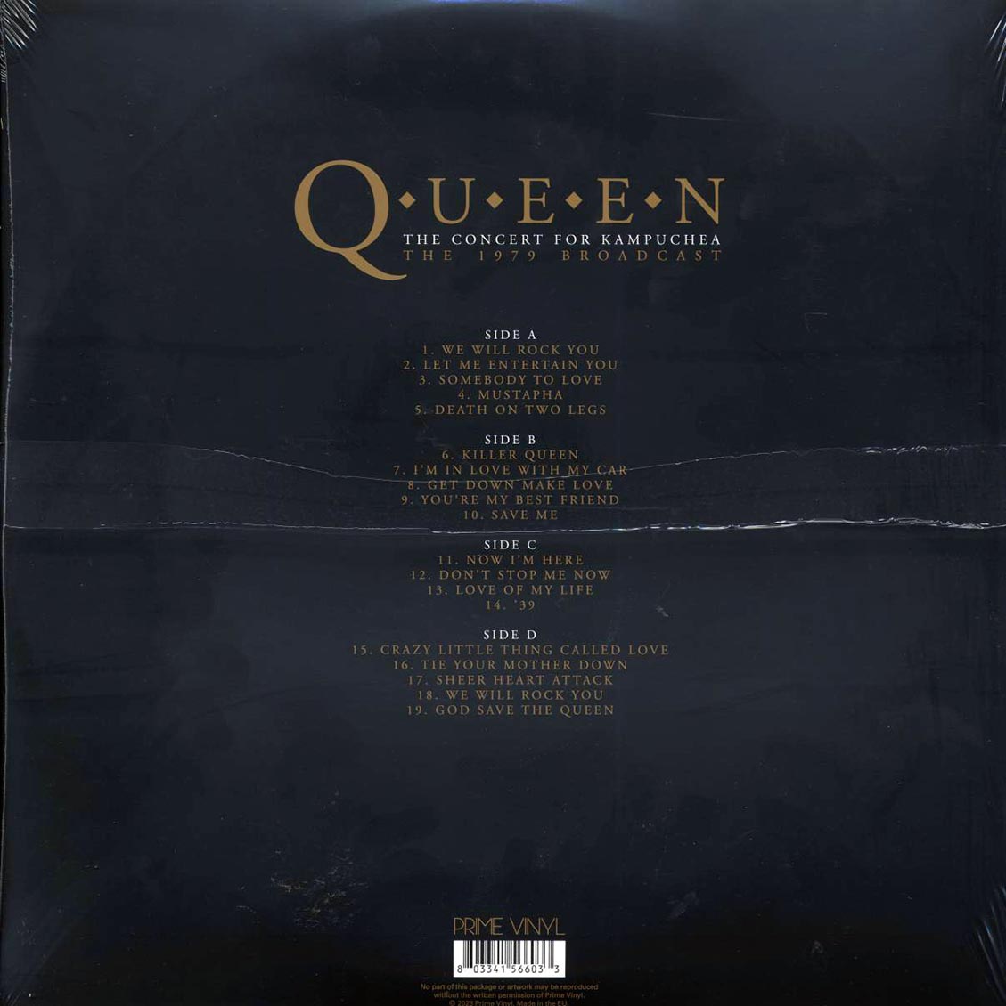 Queen - The Concert For Kampuchea (2xLP) Vinyl Record