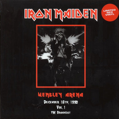 Iron Maiden Wembley Arena 1990 Volume 1 red Vinyl Record