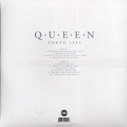 Queen Tokyo 1985 Volume 2: The Classic Japanese Broadcast ltd. ed. clear Vinyl Record