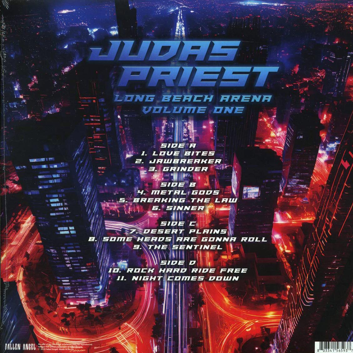 Judas Priest - Long Beach Arena Volume 1 (ltd. ed.) (2xLP) (red vinyl) Vinyl Record
