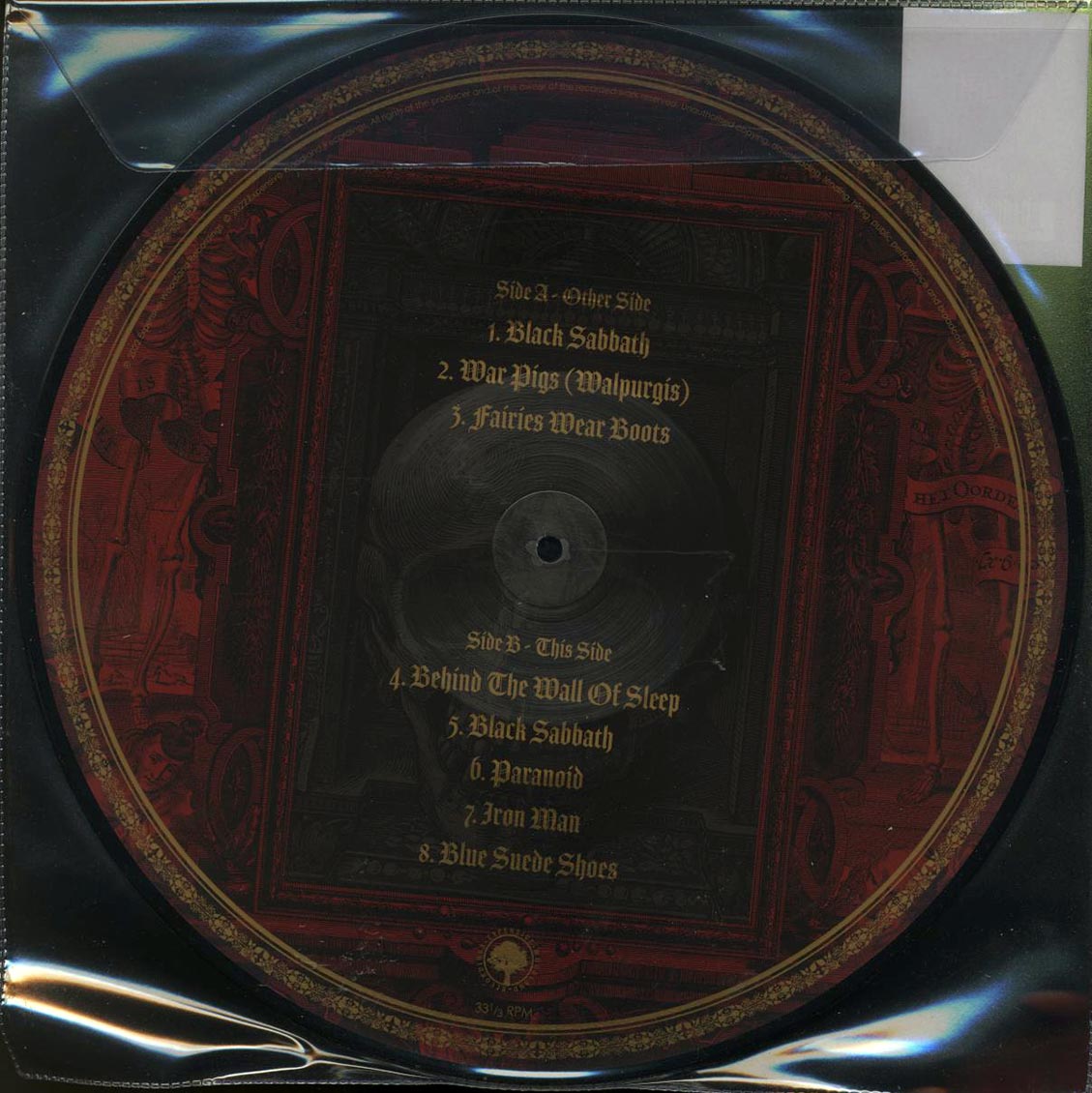 Black Sabbath - On Air 1970: BBC Sunday Show, April 26th 1970 (ltd. ed.) (picture disc) Vinyl Record