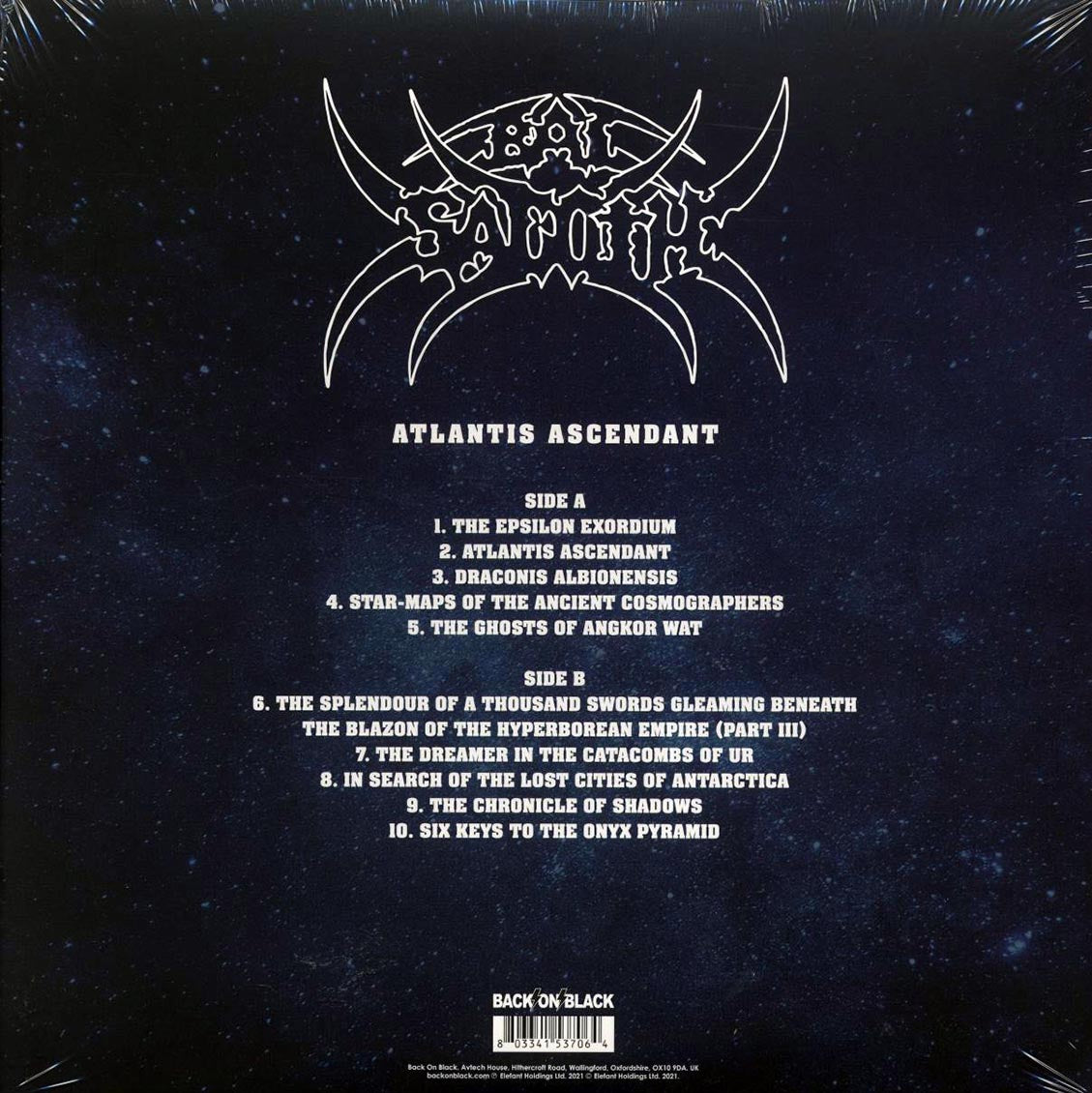 Bal-Sagoth - Atlantis Ascendant (ltd. ed.) (clear/red splatter vinyl) Vinyl Record