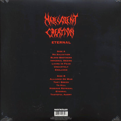 Malevolent Creation - Eternal (ltd. ed.) (grey vinyl) Vinyl Record