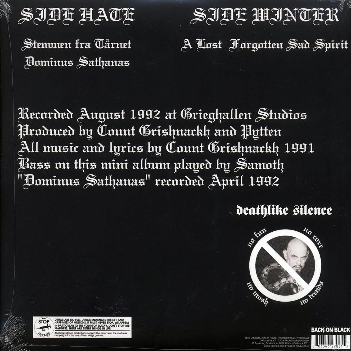 Burzum - Aske (ltd. ed.) (grey marble vinyl) Vinyl Record