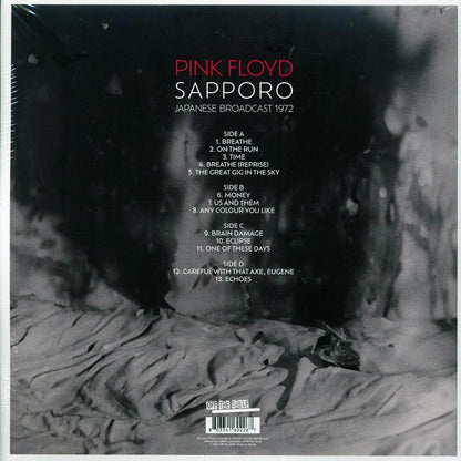 Pink Floyd - Sapparo: Japanese Broadcast 1972 (ltd. ed.) (2xLP) (clear vinyl) Vinyl Record