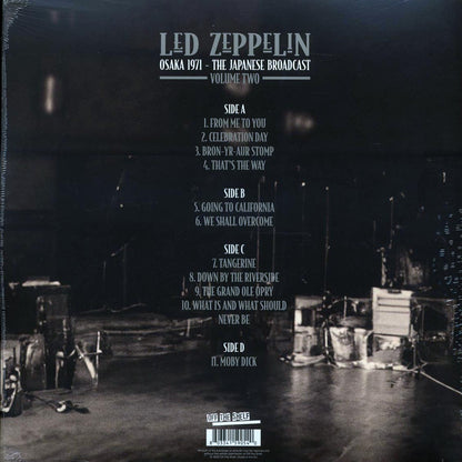 Led Zeppelin Osaka 1971 Volume 2: The Japanese Broadcast 2xLP Vinyl Record