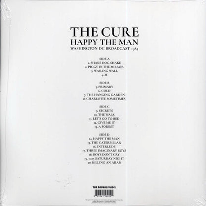 The Cure Happy The Man: Washington DC Broadcast 1984 2xLP Vinyl Record
