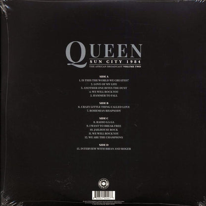 Queen - Sun City 1984 Volume 2: The African Broadcast (2xLP) Vinyl Record