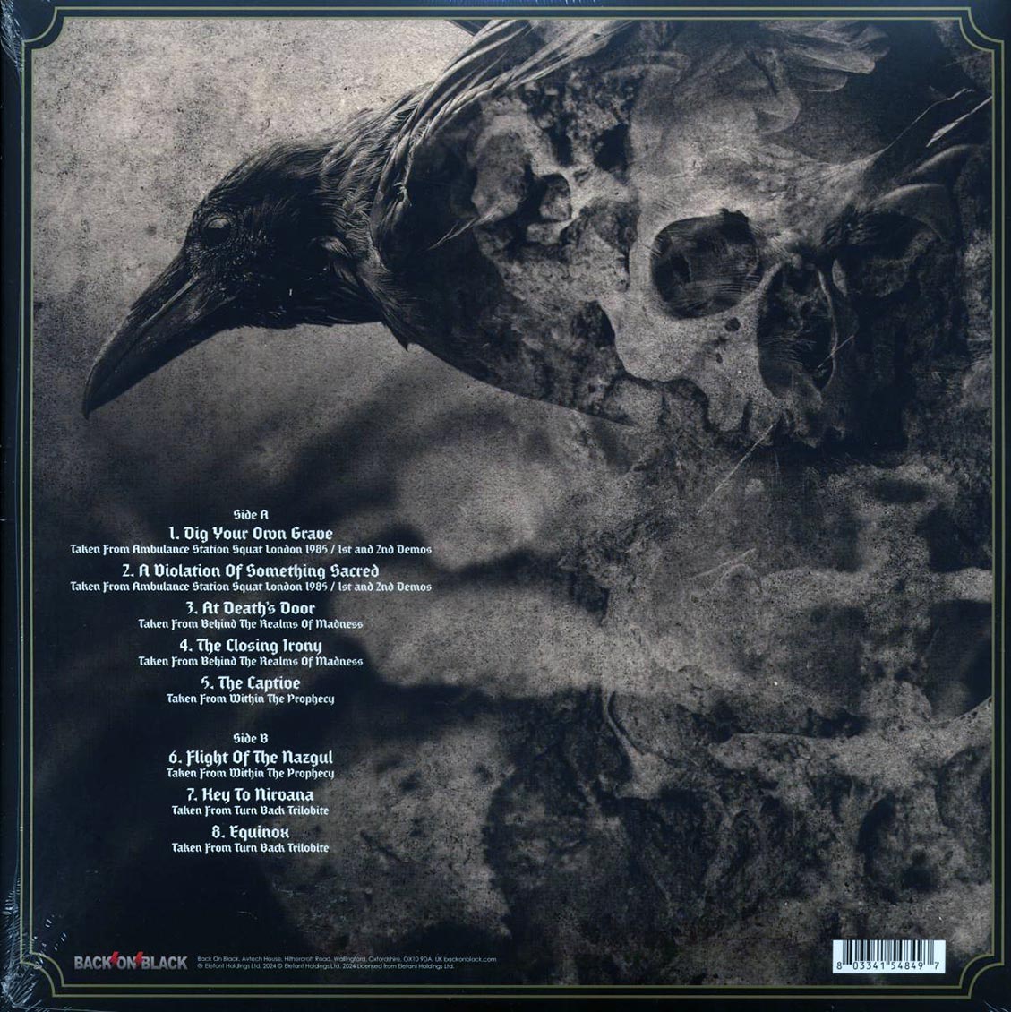 Sacrilege - The Closing Irony (ltd. ed.) (red/black splatter vinyl) Vinyl Record
