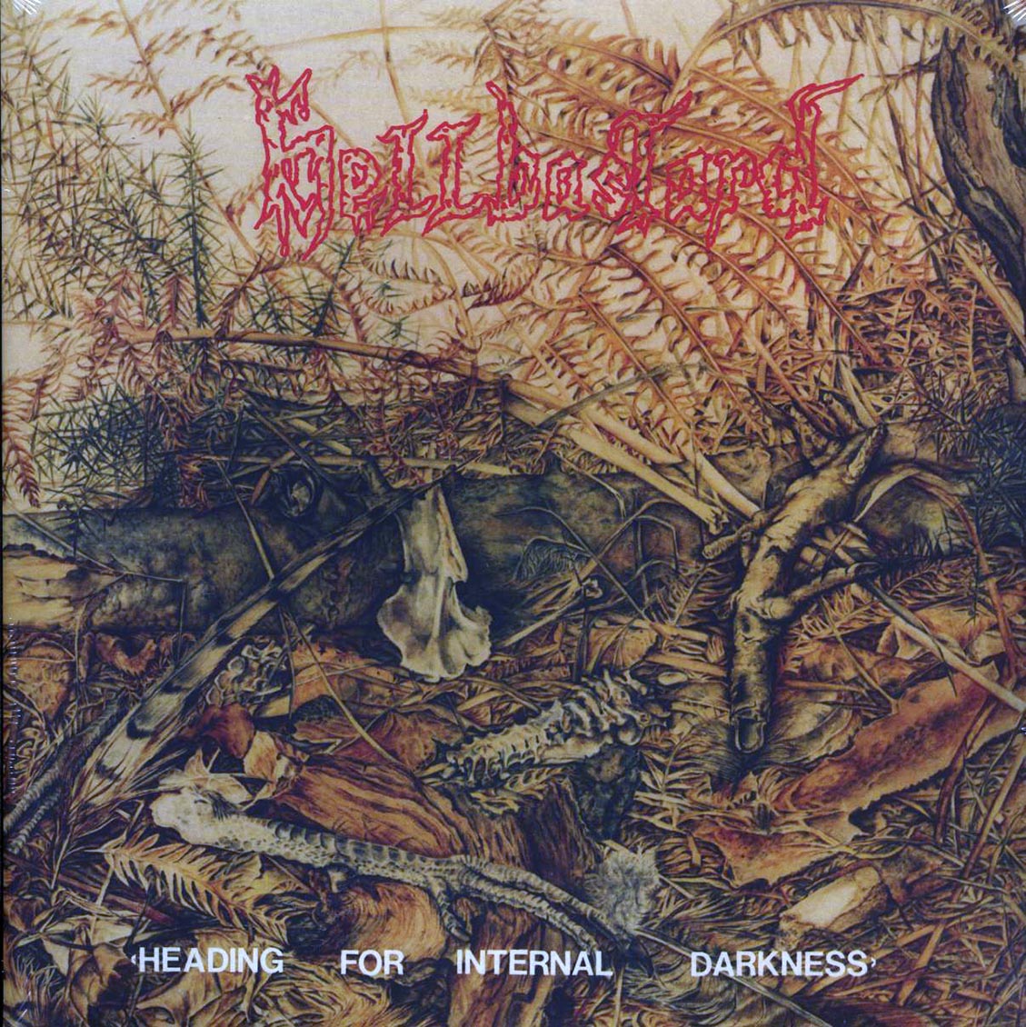 Hellbastard - Heading For Internal Darkness (ltd. ed.) (2xLP) (red vinyl) Vinyl Record