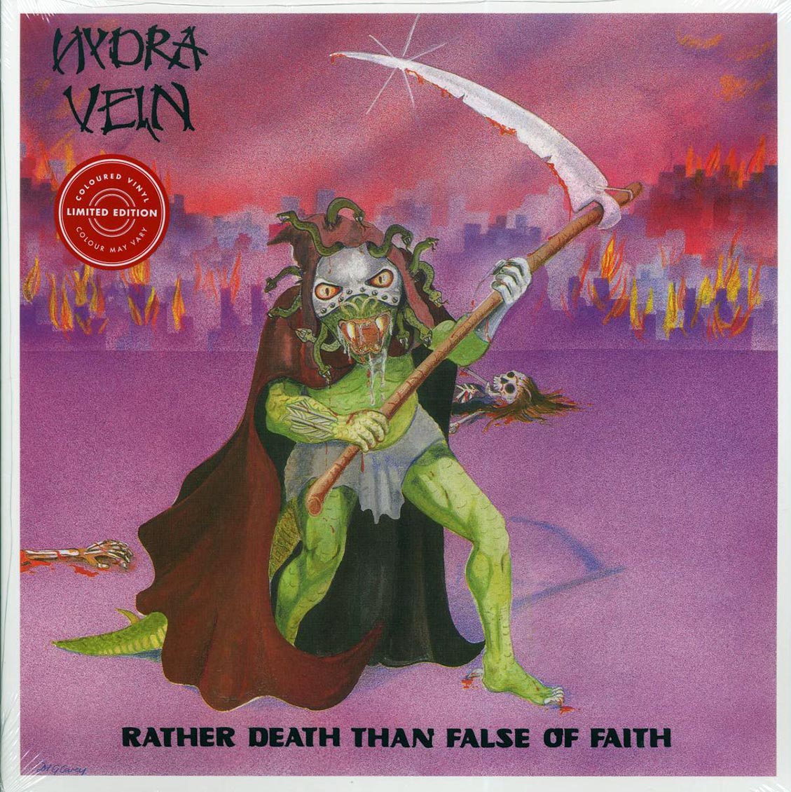Hydra Vein - Rather Death Than False Of Faith (ltd. ed.) (2xLP) (clear/purple splatter vinyl) Vinyl Record