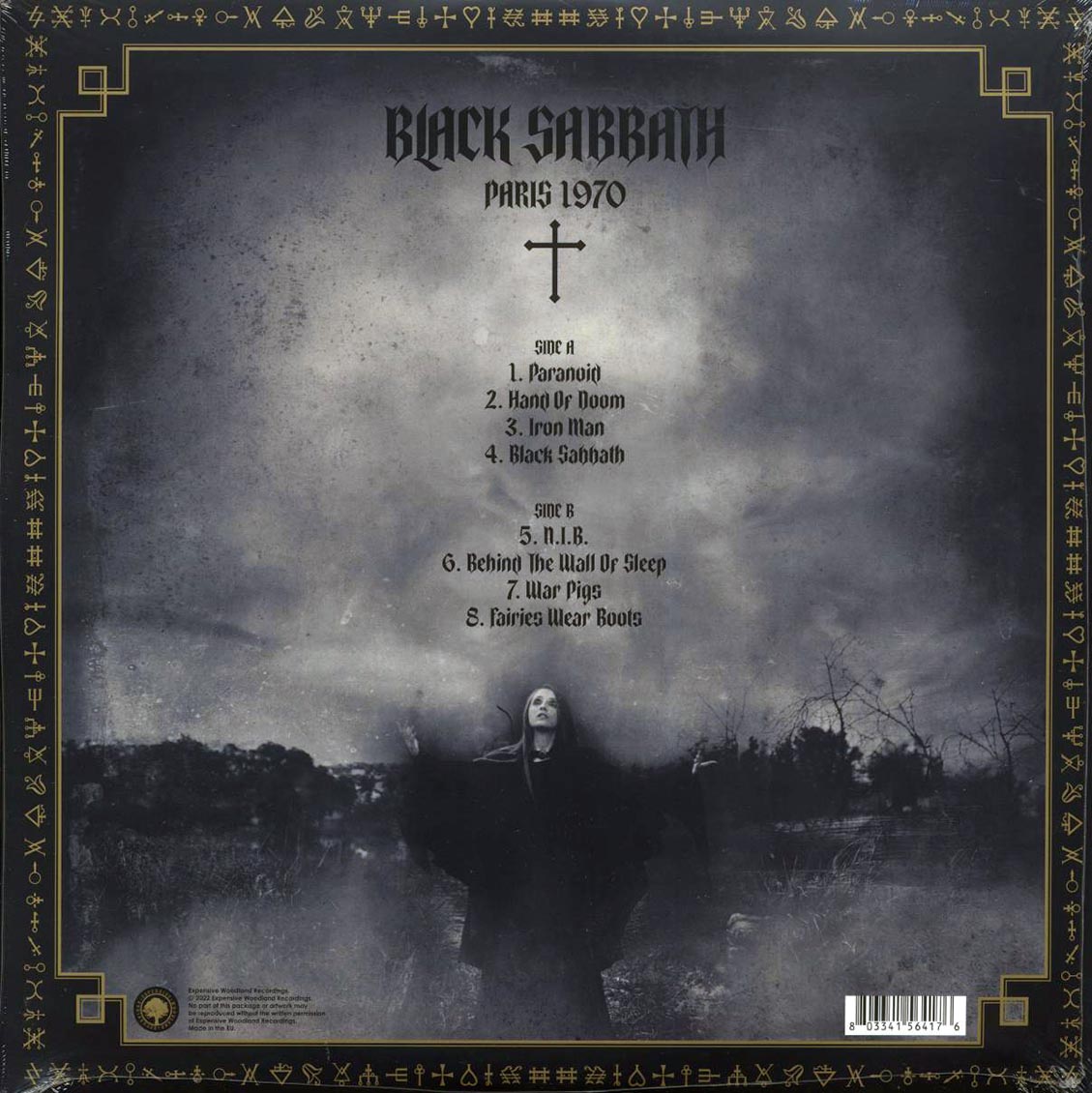 Black Sabbath - Paris 1970 Vinyl Record