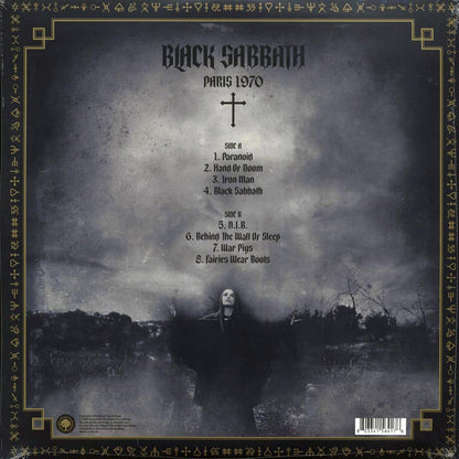Black Sabbath - Paris 1970 Vinyl Record