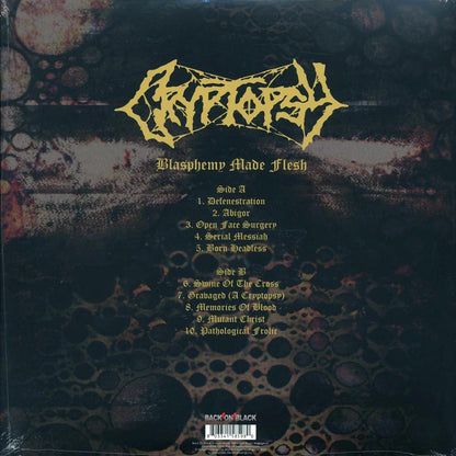 Cryptopsy - Blasphemy Made Flesh (ltd. ed.) (clear vinyl) Vinyl Record