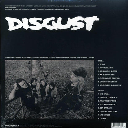 Disgust - Brutality Of War (ltd. ed.) (red/black splatter vinyl) Vinyl Record