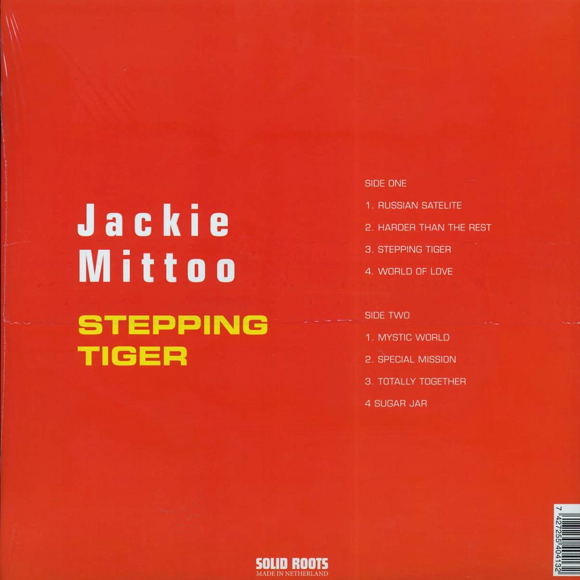 Jackie Mittoo - Stepping Tiger Vinyl Record