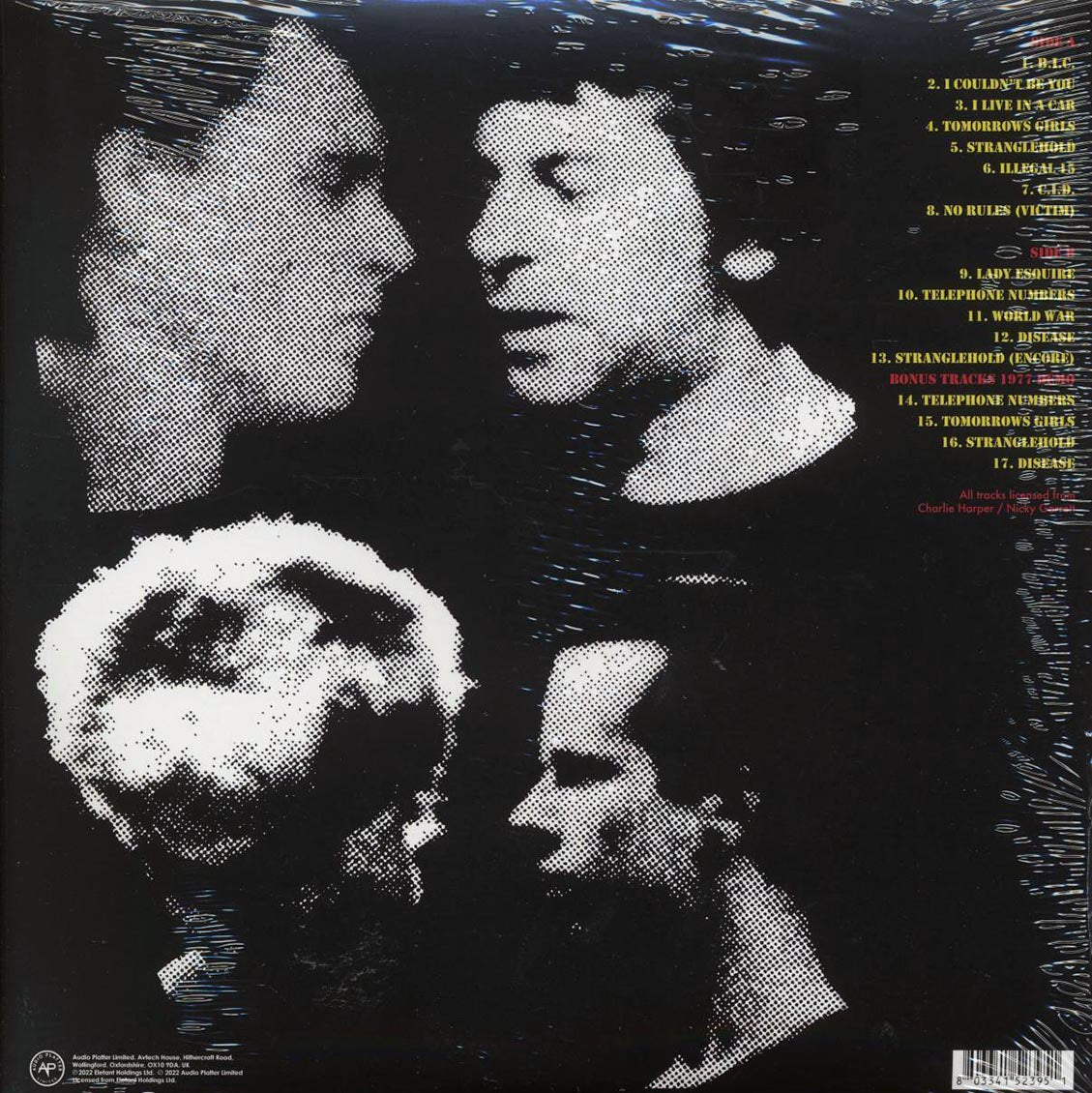 UK Subs Live Kicks ltd. ed. orange Vinyl Record