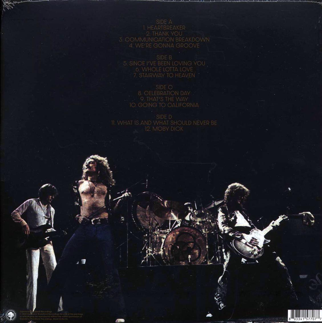 Led Zeppelin - Live In Canada 1970-71 (2xLP) Vinyl Record