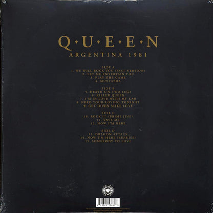 Queen - Argentina 1981 Volume 1: The Complete Buenos Aires Broadcast (2xLP) Vinyl Record